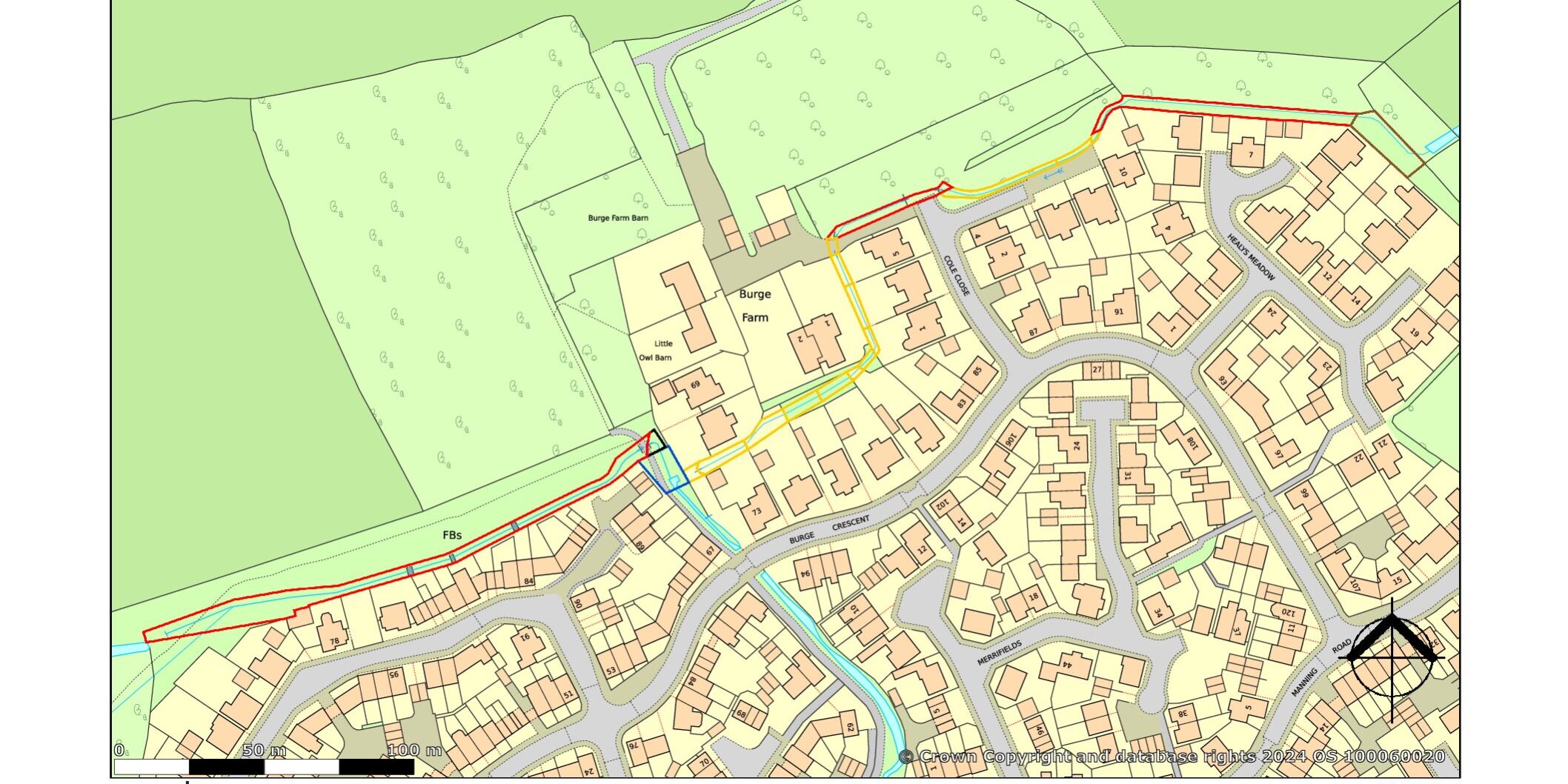 Cotford ditches and drainage channels
